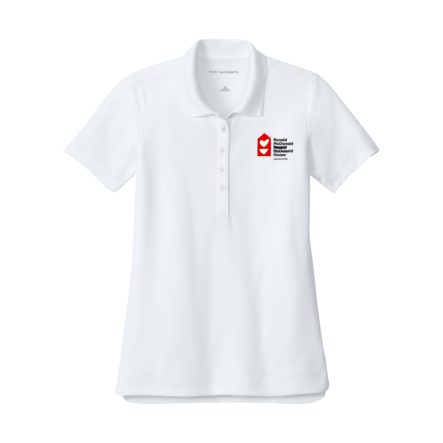 Ronald McDonald House Jacksonville - Port Authority® Women’s Dry Zone® Stain-Release Grid Polo