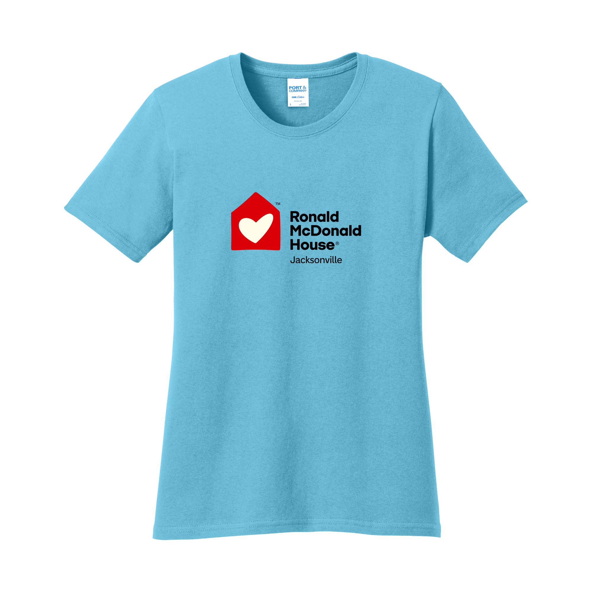 Ronald McDonald House Jacksonville - Port & Co® Women's Core Cotton Tee