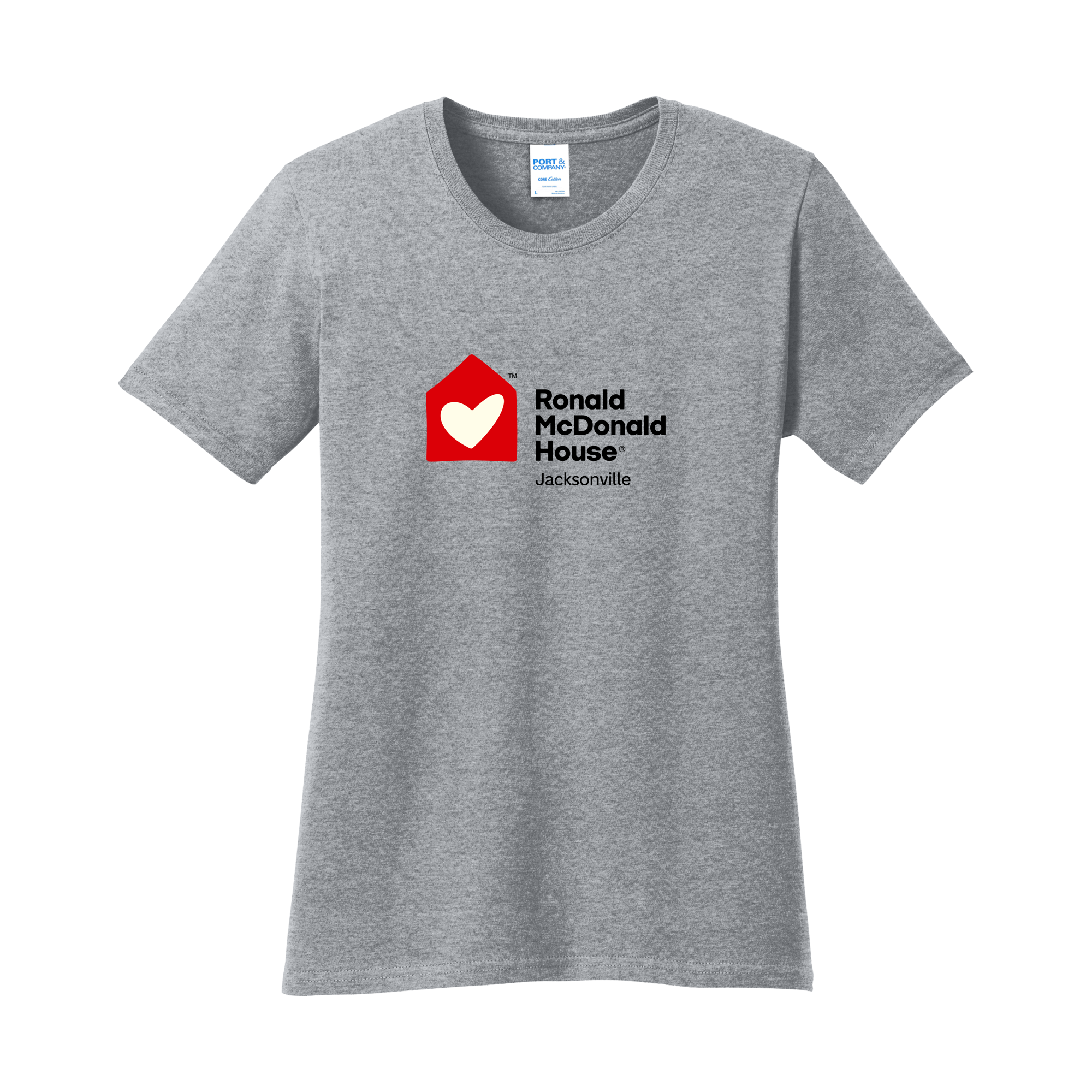 Ronald McDonald House Jacksonville - Port & Co® Women's Core Cotton Tee