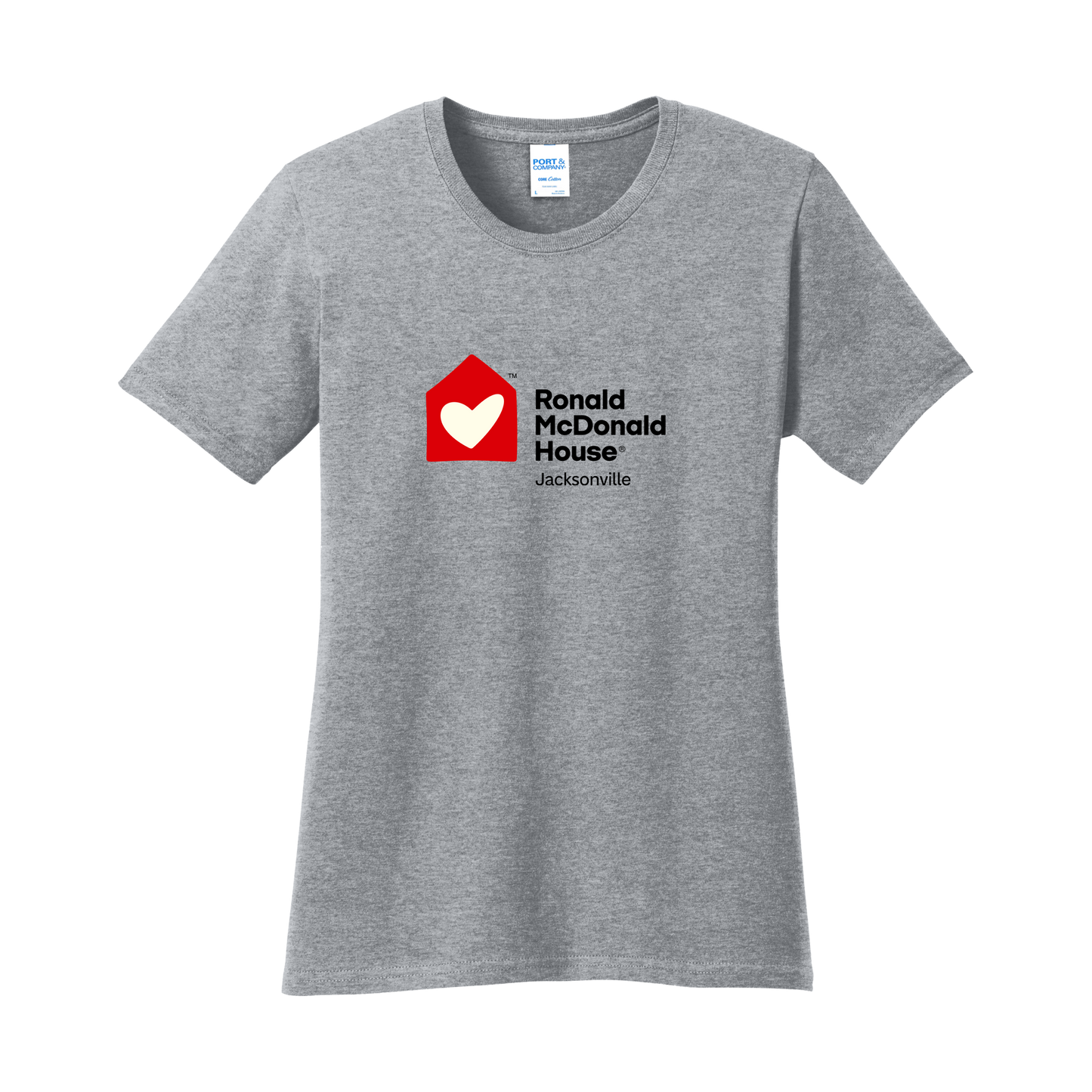 Ronald McDonald House Jacksonville - Port & Co® Women's Core Cotton Tee