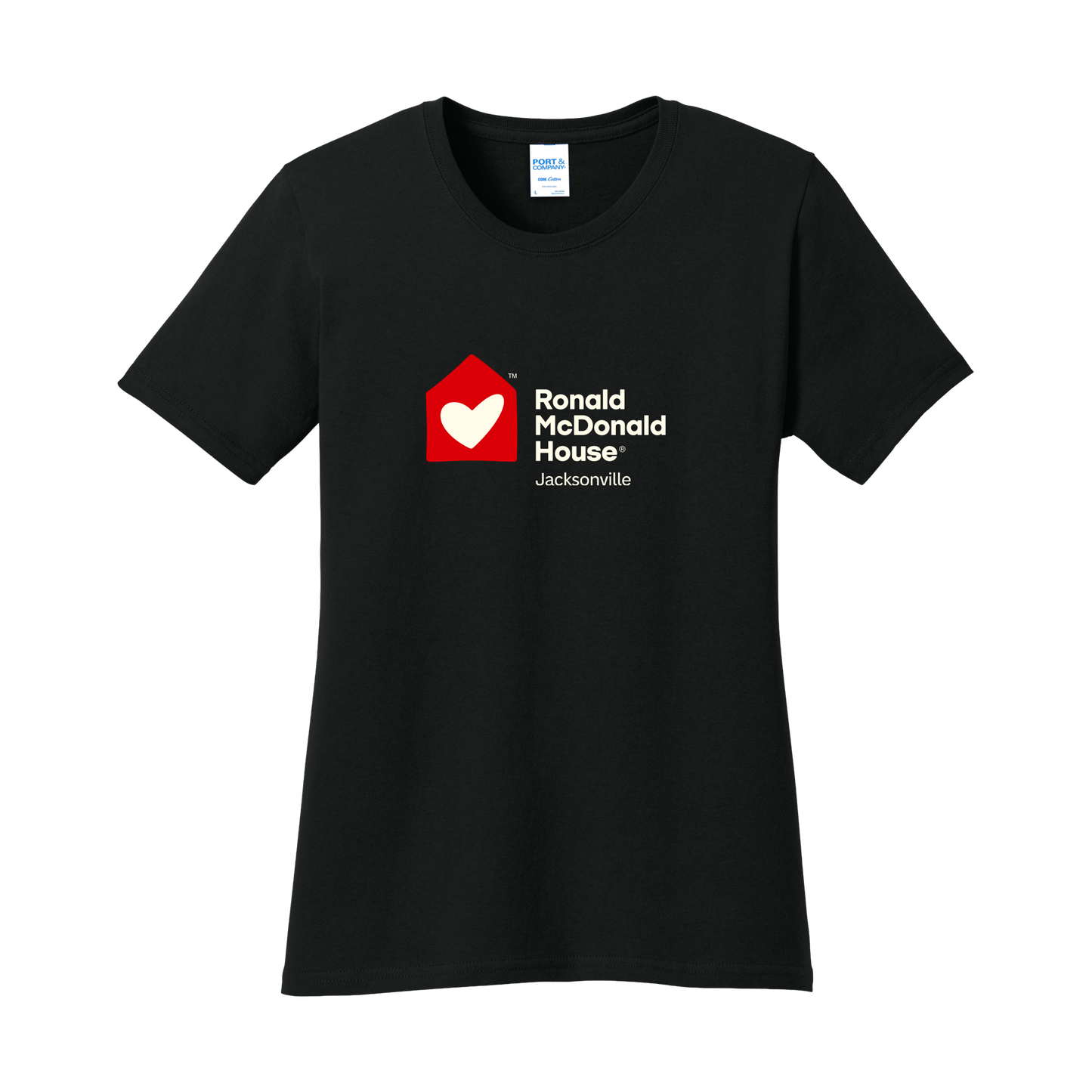 Ronald McDonald House Jacksonville - Port & Co® Women's Core Cotton Tee