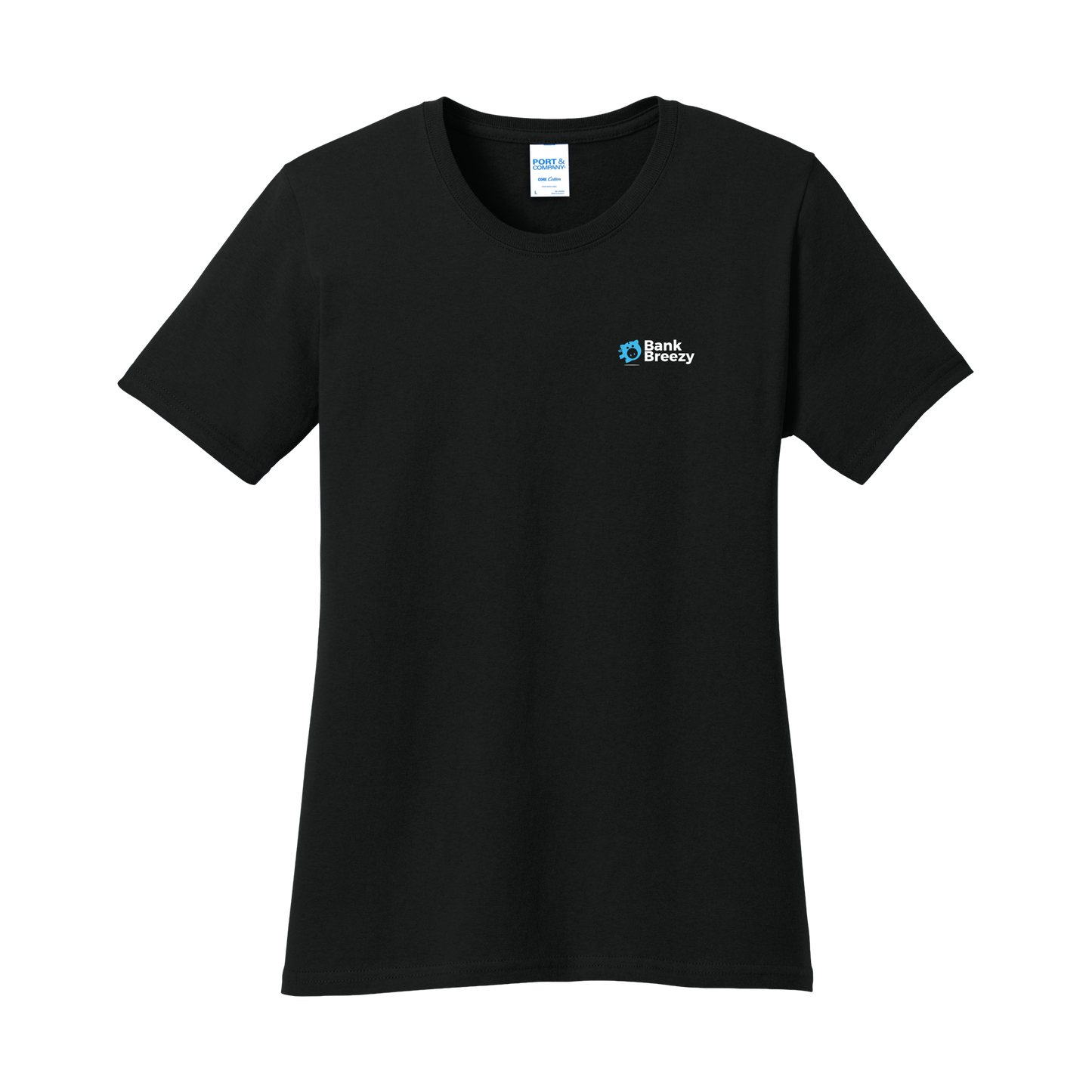 Bank Breezy - Port & Co® Women's Core Cotton Tee