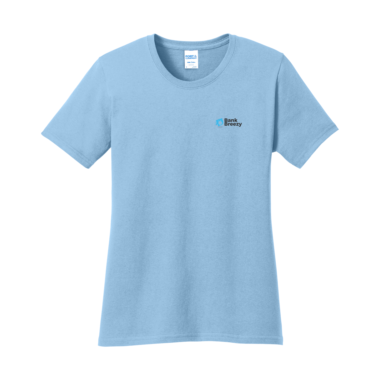 Bank Breezy - Port & Co® Women's Core Cotton Tee