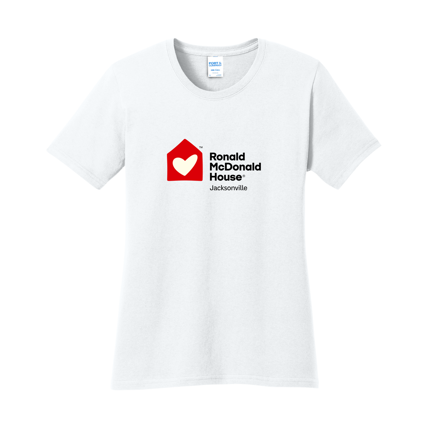 Ronald McDonald House Jacksonville - Port & Co® Women's Core Cotton Tee