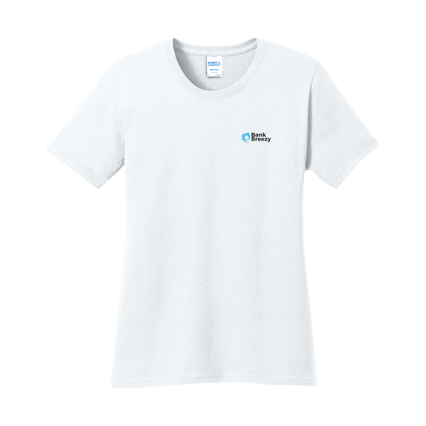 Bank Breezy - Port & Co® Women's Core Cotton Tee