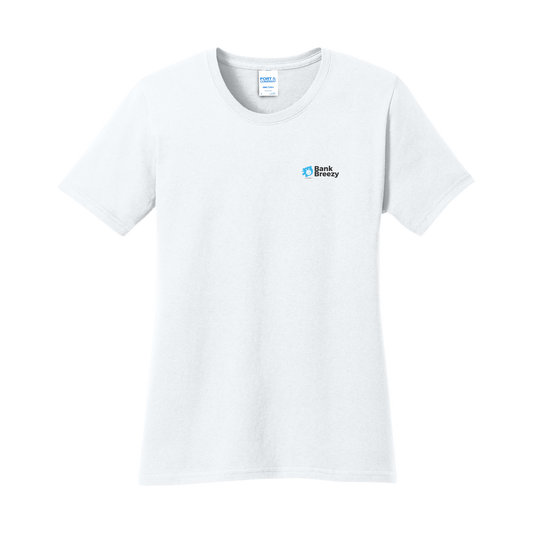 Bank Breezy - Port & Co® Women's Core Cotton Tee