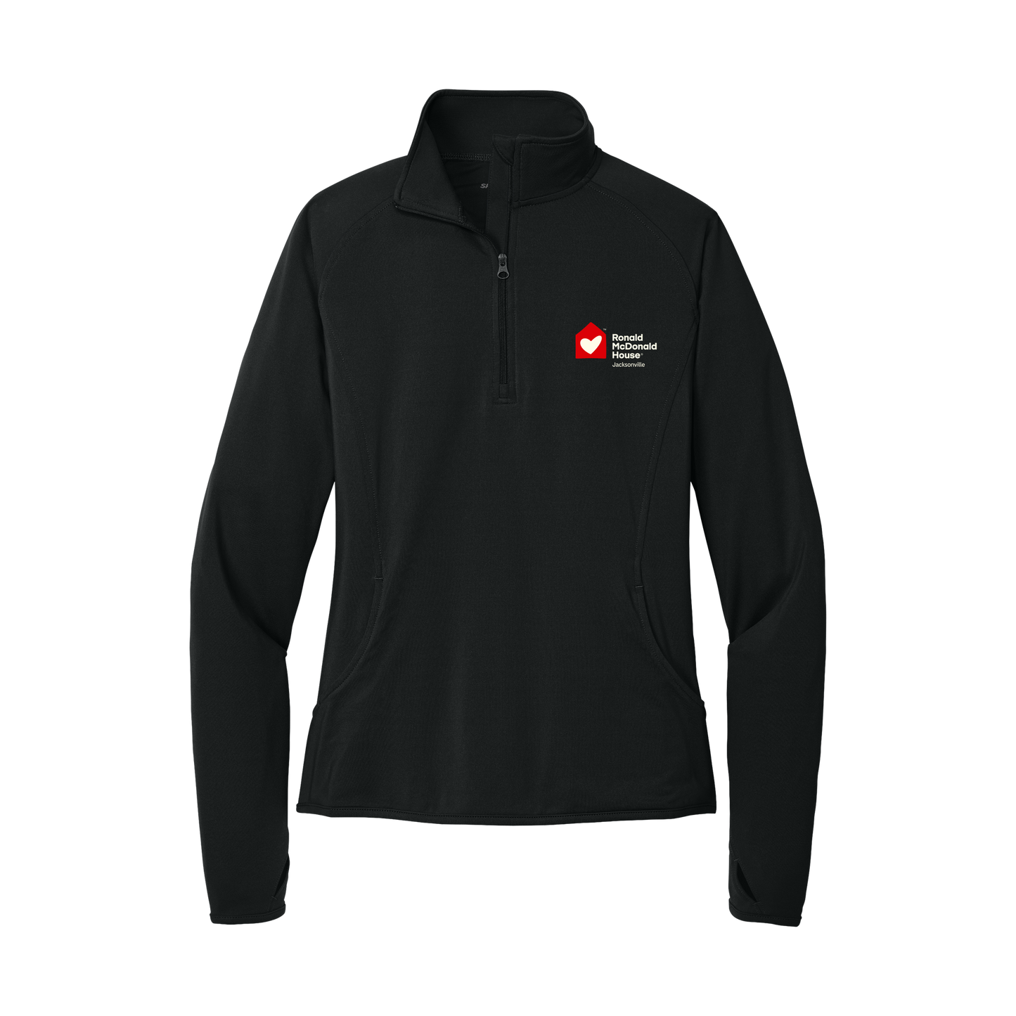 Ronald McDonald House Jacksonville - Sport-Tek® Women's Sport-Wick® Stretch 1/4-Zip Pullover