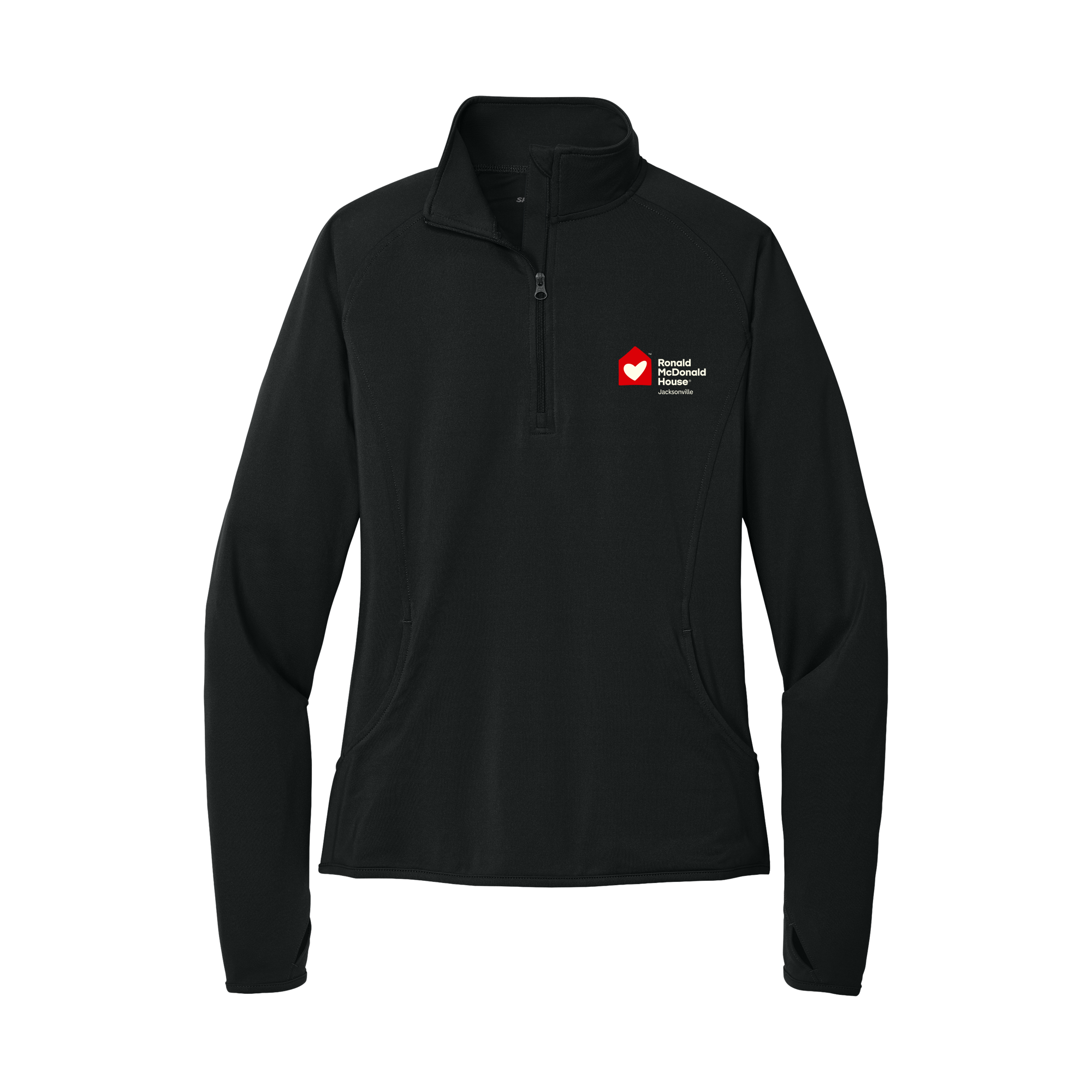 Ronald McDonald House Jacksonville - Sport-Tek® Women's Sport-Wick® Stretch 1/4-Zip Pullover