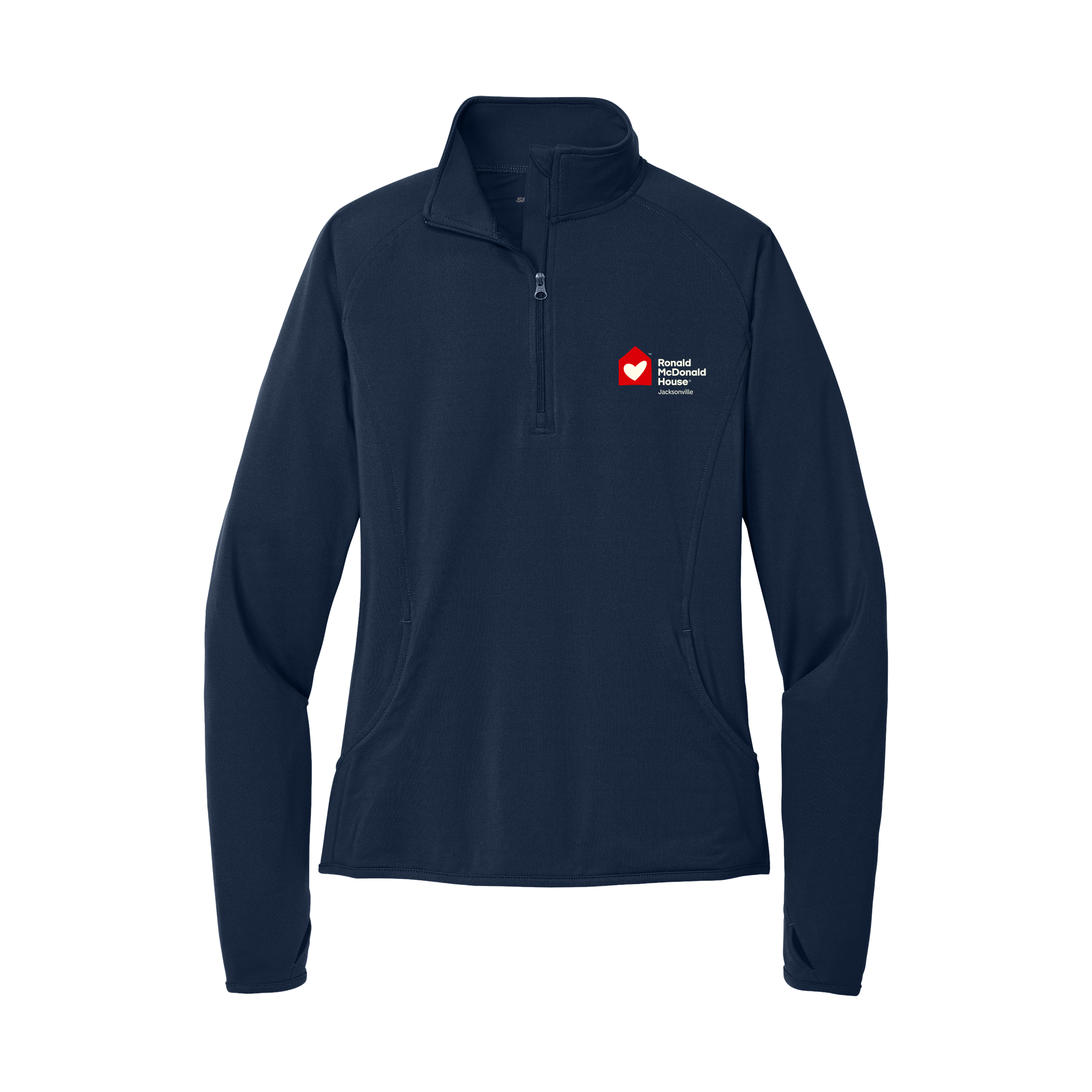Ronald McDonald House Jacksonville - Sport-Tek® Women's Sport-Wick® Stretch 1/4-Zip Pullover