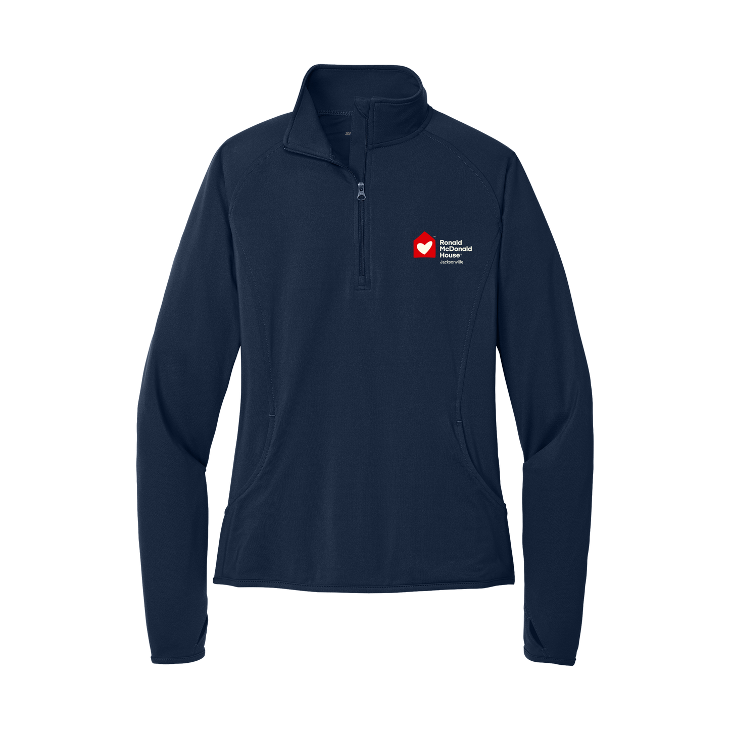 Ronald McDonald House Jacksonville - Sport-Tek® Women's Sport-Wick® Stretch 1/4-Zip Pullover