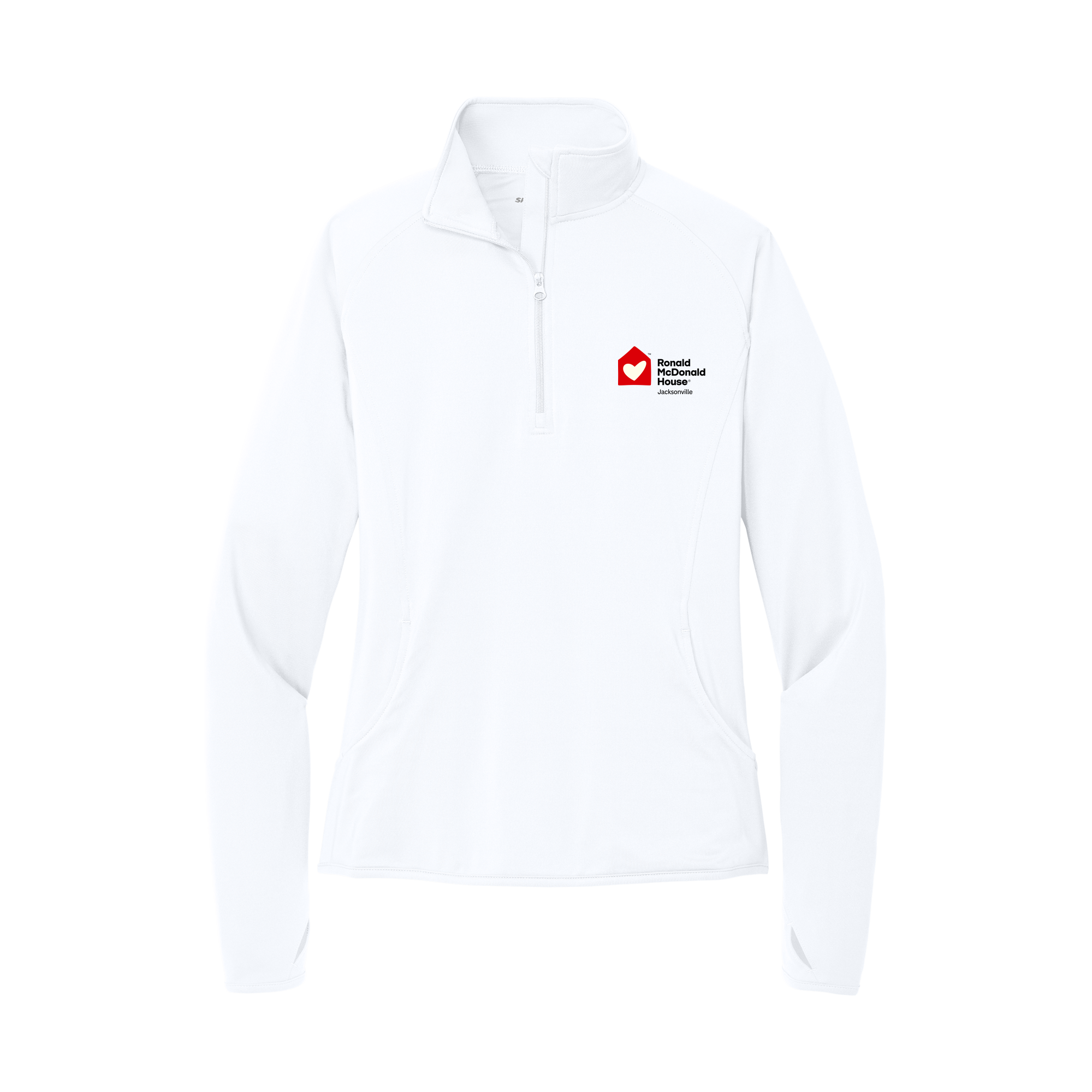 Ronald McDonald House Jacksonville - Sport-Tek® Women's Sport-Wick® Stretch 1/4-Zip Pullover