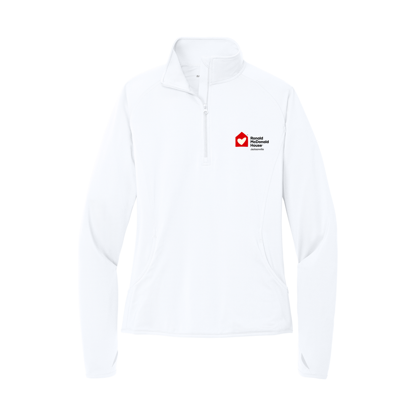 Ronald McDonald House Jacksonville - Sport-Tek® Women's Sport-Wick® Stretch 1/4-Zip Pullover