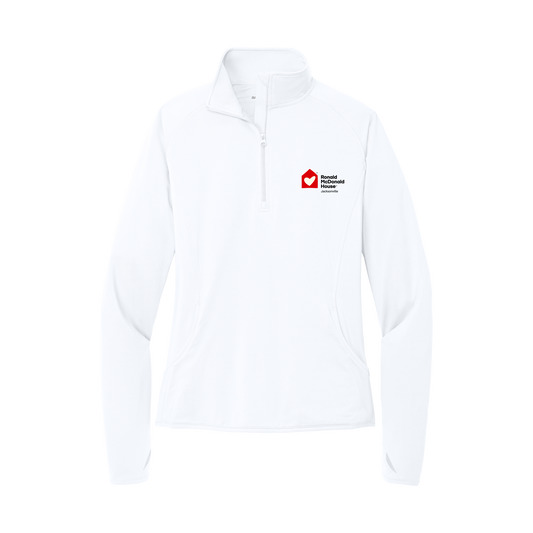 Ronald McDonald House Jacksonville - Sport-Tek® Women's Sport-Wick® Stretch 1/4-Zip Pullover