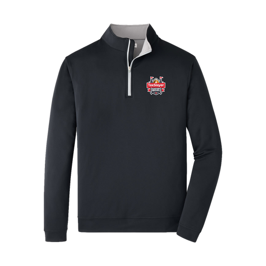 TaxSlayer- Peter Millar Men's Perth Performance Quarter-Zip