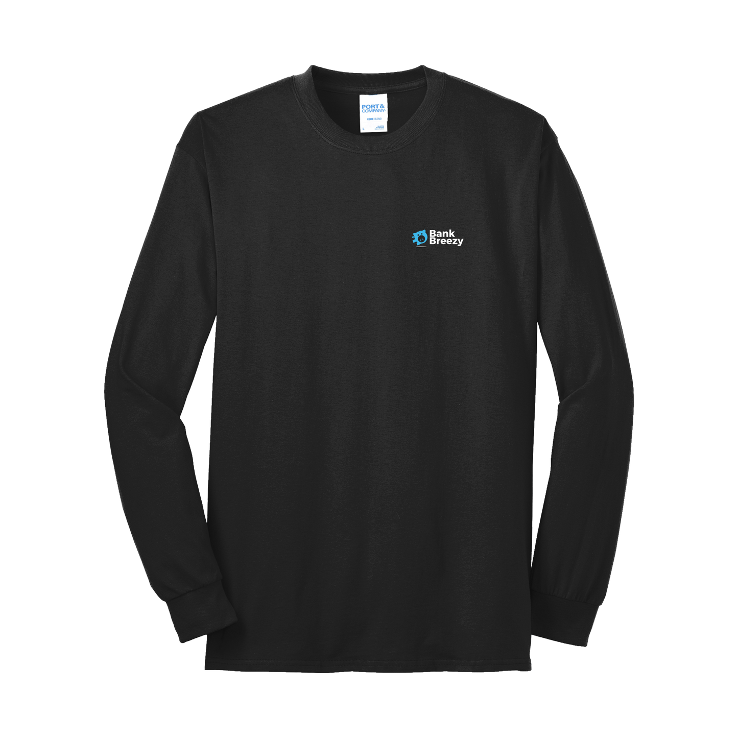 Bank Breezy - Port & Co® Tall Long Sleeve Core Blend Tee