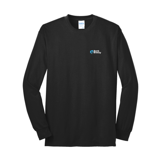 Bank Breezy - Port & Co® Tall Long Sleeve Core Blend Tee
