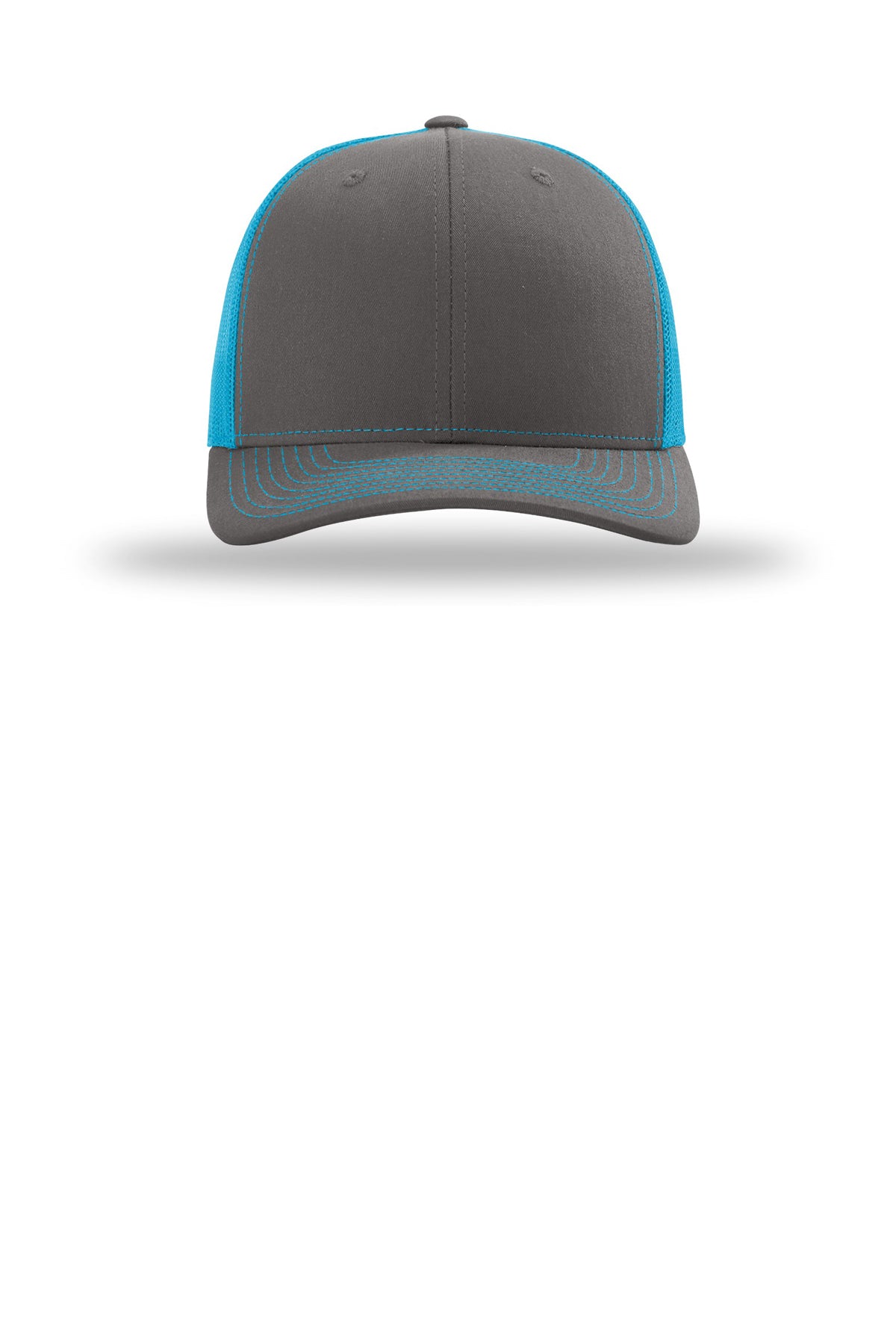 112 — Charcoal-Neon Blue — front