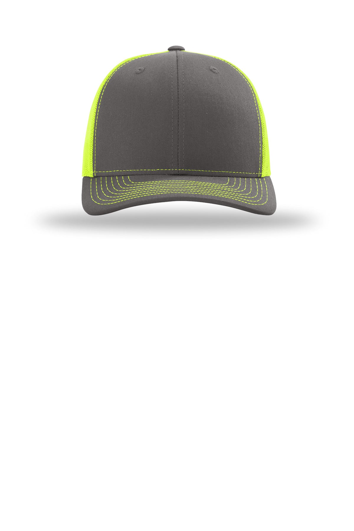 112 — Charcoal-Neon Yellow — front