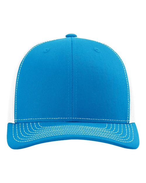 112 — Cyan-White — front