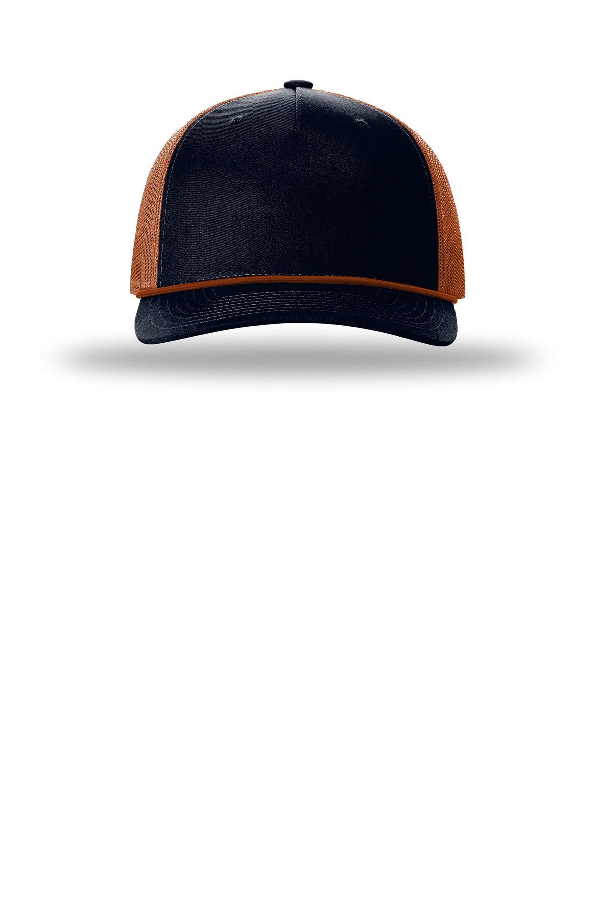 112FPR — Navy Blue-Dark Orange/Dark Orange Rope — front