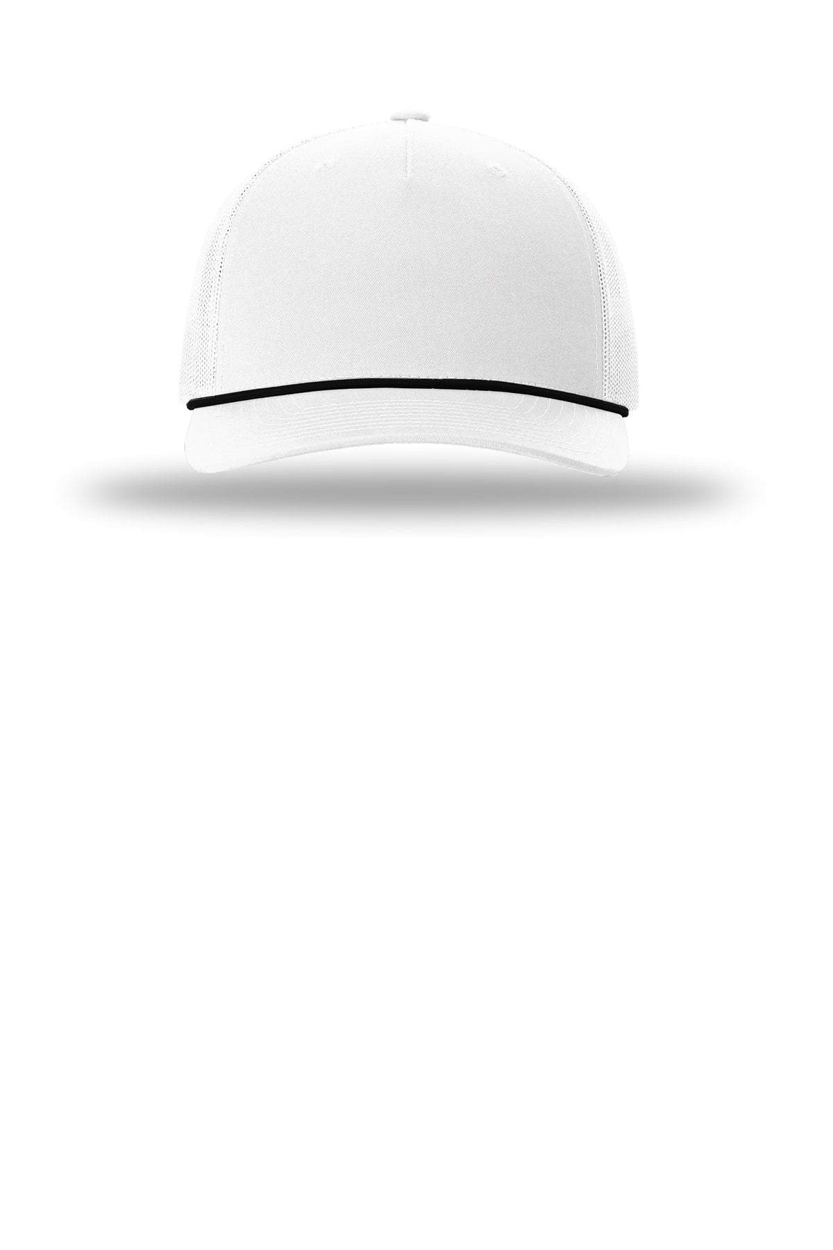 112FPR — Solid White-Black Rope — front