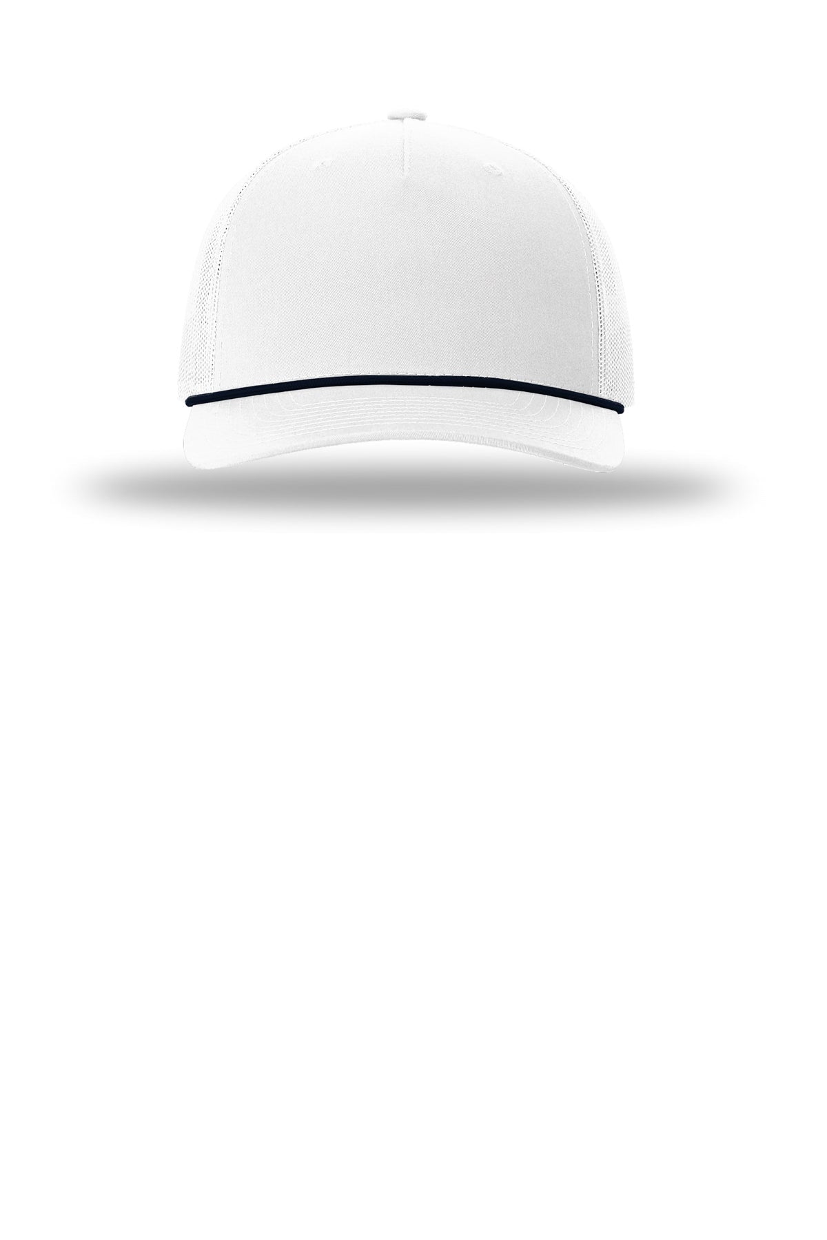 112FPR — Solid White-Navy/Blue Rope — front