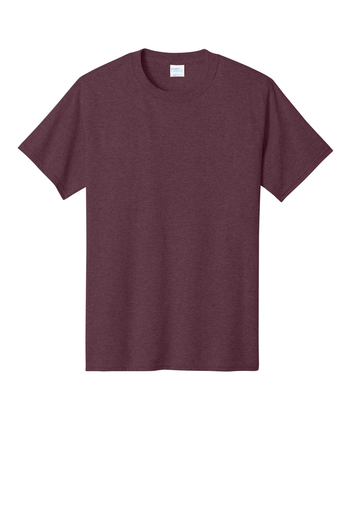 PC54 — Heather Athletic Maroon — front
