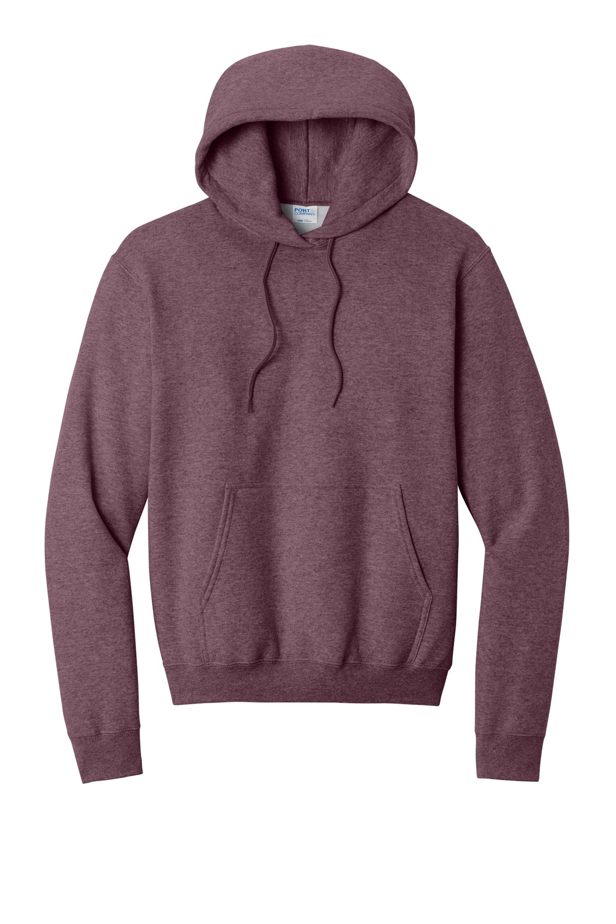 PC78H — Heather Athletic Maroon — front